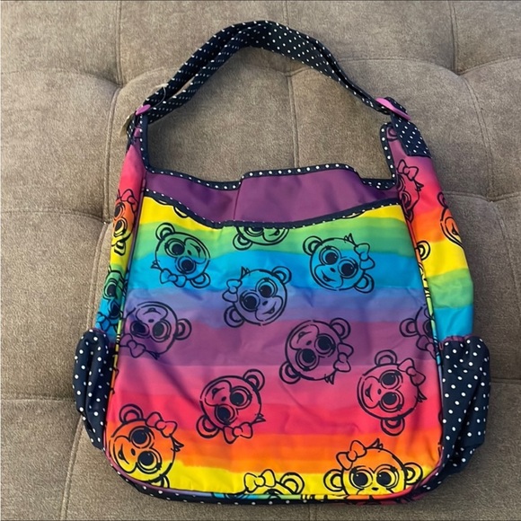 Justice Bags Rainbow Monkey Tote Bag By Justice Poshmark